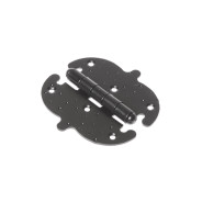 Петля 90 мм фигурная, черный матовый,  STARFIX SMP-85748-1