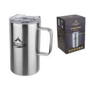 Термокружка, 550 мл, нержавеющая сталь, стальная,  ARIZONE 27-253000