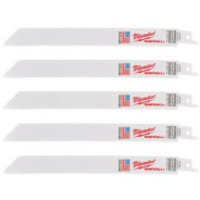 Полотно к сабельной пиле THIN KERF (5 шт / 200 мм / BIM 8%Co / демонтаж) MILWAUKEE ...Milwaukee 48475093