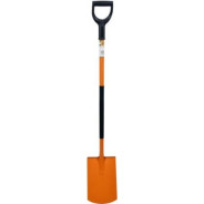 Лопата штыковая широкая цельнометаллическая 45HRC  FLO 35720