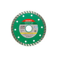 Алмазный круг 125х22 mm универсальный Turbo (сухая и мокрая резка)  ...ВОЛАТ 89020-125