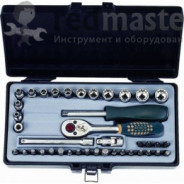 Набор инструмента 40 пр. 1/4" (4-14мм, универс.профиль)  Force 2405Q