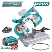 Пила ленточная аккумуляторная  TOTAL TBSLI201272