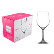 Набор бокалов для вина, 6 шт., 480 мл, серия Fame  LAV LV-FAM563F