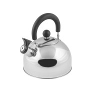 Чайник со свистком. нержавеющая сталь. 2.5 л. серия Holiday. серебристый металлик (диаметр 19 см. вы...PERFECTO LINEA 52-121518