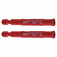 Коронка алмазная Diamond Plus 8 мм 1/4" Hex (2 шт.) MILWAUKEE Milwaukee 4932479233