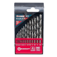 Сверла по металлу, набор 13пр. 1.5-6.5мм  FORCEKRAFT FK-DBS13