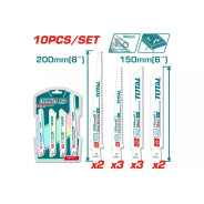 Набор полотен для сабельной пилы   (10 шт)TOTAL TRSB1001