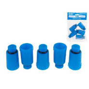 Заглушка ПП 1/2" нар. синяя (5 шт. инд. упак.)  AV Engineering AVE1321212B