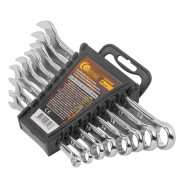 Набор ключей комбинированных 8 пр. (8,10,12,13,14,15,17,19мм)  FORSTIME FT-5086MP