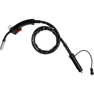 Горелка сварочная F180 (2м, 180А, FLUX) (180 A, FLUX (без газа), ПВ - 60%, 0,6 - 1,0 мм, 2 метра)  ...SOLARIS SL5713-1