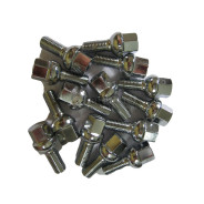 Набор болтов на колесные диски М12х1.5RH (25ммL) 16пр.  Force 646116