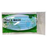 Маска текстильная 3-х слойная бытовая белая (уп. 5 шт)  Цзиньхуа КанПэн 4631151037902