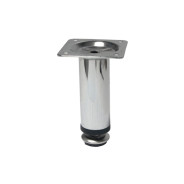 Опора мебельная круглая d30х100 мм., хром  STARFIX SMF-3095