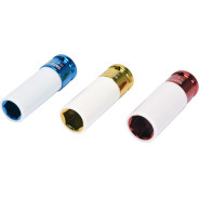 Головки ударные для ал. дисков 1/2" (17-21мм) набор 3 шт. СrMo  ...YATO YT-1056