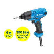 Шуруповерт ударный ES 1401, 1/4", 230Вт, 100Нм, 3600об/мин,  BULL 11021111