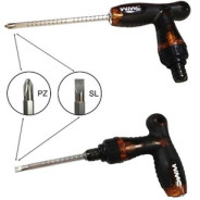 Отвертка T-образная телескопическая переставная 2в1 реверсивная/силовая PH  ...WMC TOOLS 8152LR