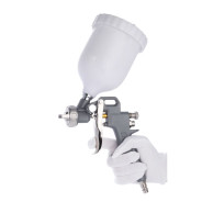 Краскопульт пневматический с верхним бачком ZKSG600P (600 мл, пластик)...Zitrek 018-1082