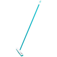 Щетка пластмассовая для чистки ковров, 27 cм, c черенком, 120 см, бирюз. щетина PALISAD ...PALISAD HOME 935505