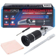 Рефрактометр 3в1(антифриз, электролит, омывающая жидкость), в пластиковом футляре  ...YATAFORCE YF-9G0303