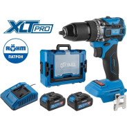 Аккум. дрель-шуруповерт SR 1807 R-series Xcase XLTpro БЕСЩЕТ., 18 В, 60 Н*м, 2х4 А*ч, з/у 4 А (ОТГРУ...BULL 2329224