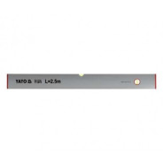 Правило-уровень 2 глазка 2.5м  YATO YT-3073