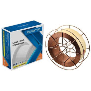 Проволока сварочная омедненная ER 70S-6 ф1.0mm (катушка BS300 15 кг) (аналог СВ08Г2С)  ...SOLARIS WM-ER70S6-10S15