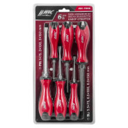 Набор отверток силовых магнитных 6пр (SL5.5x75мм, SL6.5x100мм, SL8х150мм, РН1х75мм, РН2х100мм, РН3х1...JBC JBC-7006