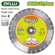 Диск алмазный 405x12,0x25,4 мм  DYLLU DTDC7502