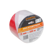Лента оградительная сигнальная 75mmх200mm PROFI  STARTUL ST9044-75-200