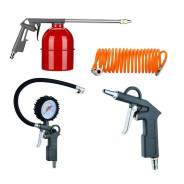 Набор пневмоинструмента ZKPT04 (4 предмета)Zitrek 018-1086