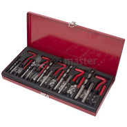 Набор приспособлений и футорок для восстановления (М5х0.8, М6х1, М8х1.25, М10х1.5, М12х1.75) 131пр.,...Forsage F-9130U1