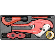 Набор инструмента для сантехника в футляре (5пр.) CrV  YATO YT-55482