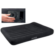 Надувной матрас с подголовником Queen Classic, 152х203х23 см, встр. эл. насос  ...INTEX 66781