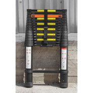 Лестница телескопическая алюминиевая односекционная (4.4м,15 ступенек, max нагрузка 150кг, вес 12.5к...Rock FORCE RF-UP440