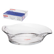 Форма из закаленного стекла, 2.4 л, овальная, Вэйв (33х26 см)  ...NORITAZEH 161021W
