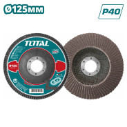 Круг лепестковый 125x22,2 мм P40  TOTAL TAC631251