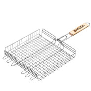 Решетка-гриль 340х340х60 мм, объемная, нержавеющая сталь, PALISAD ...PALISAD HOME 69647