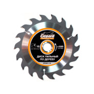 Диск пильный по дереву, 160х20/16 мм, 18 зуб., ,  GEPARD GP0901-18