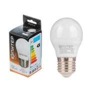 Лампа светодиодная G45 ШАР 6 Вт 170-240В E27 4000К  ЮПИТЕР JP5145-41