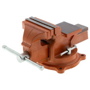 Тиски слесарные, 100 mm, поворотные, с наковальней  Sparta 186235