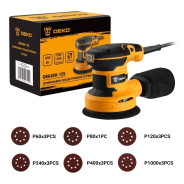 Эксцентриковая шлифмашина DEKO DKG400-125Deko 063-2203