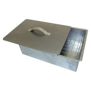 Коптильня, 1-ноярусная, 350х250х100мм, (сталь 0,5мм)  PERFECTO LINEA 47-350250/1