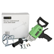 Миксер строительный, 1300Вт, 280-850об/мин, М14, регулировка оборотов, Zitrek ZKM1300W...Deko 083-1077