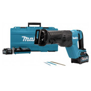 Аккум. сабельная пила XGT ,40В, 2АКБ 4.0 А/ч, Li-Ion, дерево до 255 мм, металл до 130 мм,   ...MAKITA JR001GM201