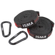 Лента для крепления гамака с карабинами  ISMA ISMA-HS-002