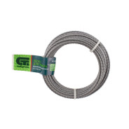 Леска для триммера квадратная витая, армир. алюминием, 2.4 mm х 10 м  ...Сибртех 961995