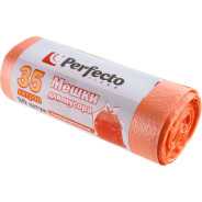 Мешки для мусора суперпрочные, 35 л, 30 шт., (Тип дна: звезда.)  ...PERFECTO LINEA 46-140650