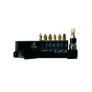 1/4" набор бит с отверткой битодержателем 8пр. (РН.1,2,3, РZ.1,2,3, шлиц.7мм-30ммL)  ...Force 2081C