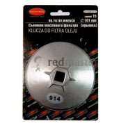 Съемник масляного фильтра "крышка" 75мм х 12гр  Rock FORCE RF-10687512